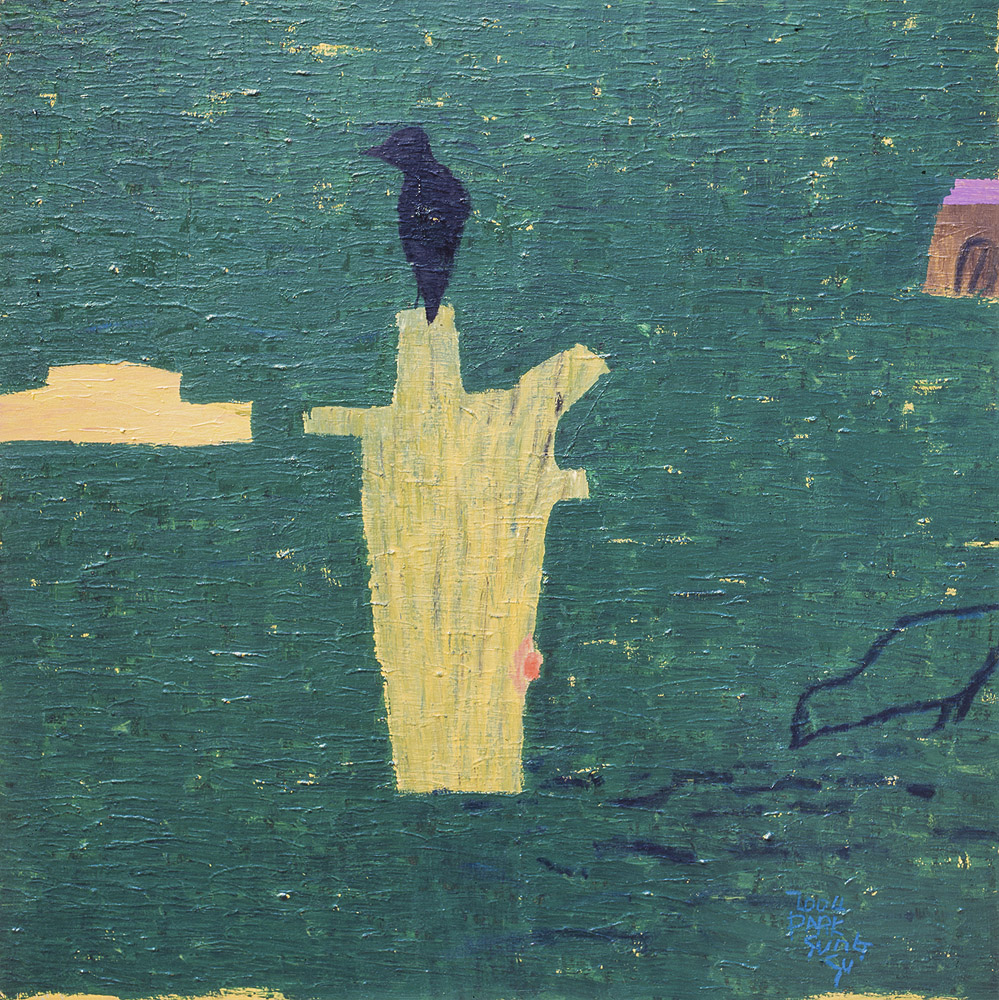 새가 노는 마을 2004 oil on canvas 120x120cm.jpg