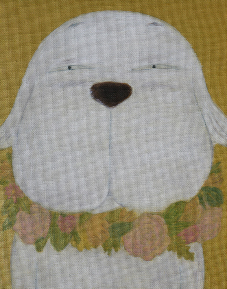 꽃처럼 방그레 웃어봐2.  24X19   oil on canvas   2015.JPG