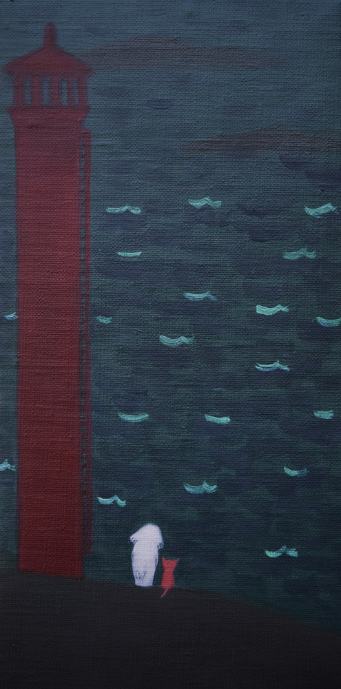 밤의 자장가.30x15cm.oil on canvas.2015.jpg